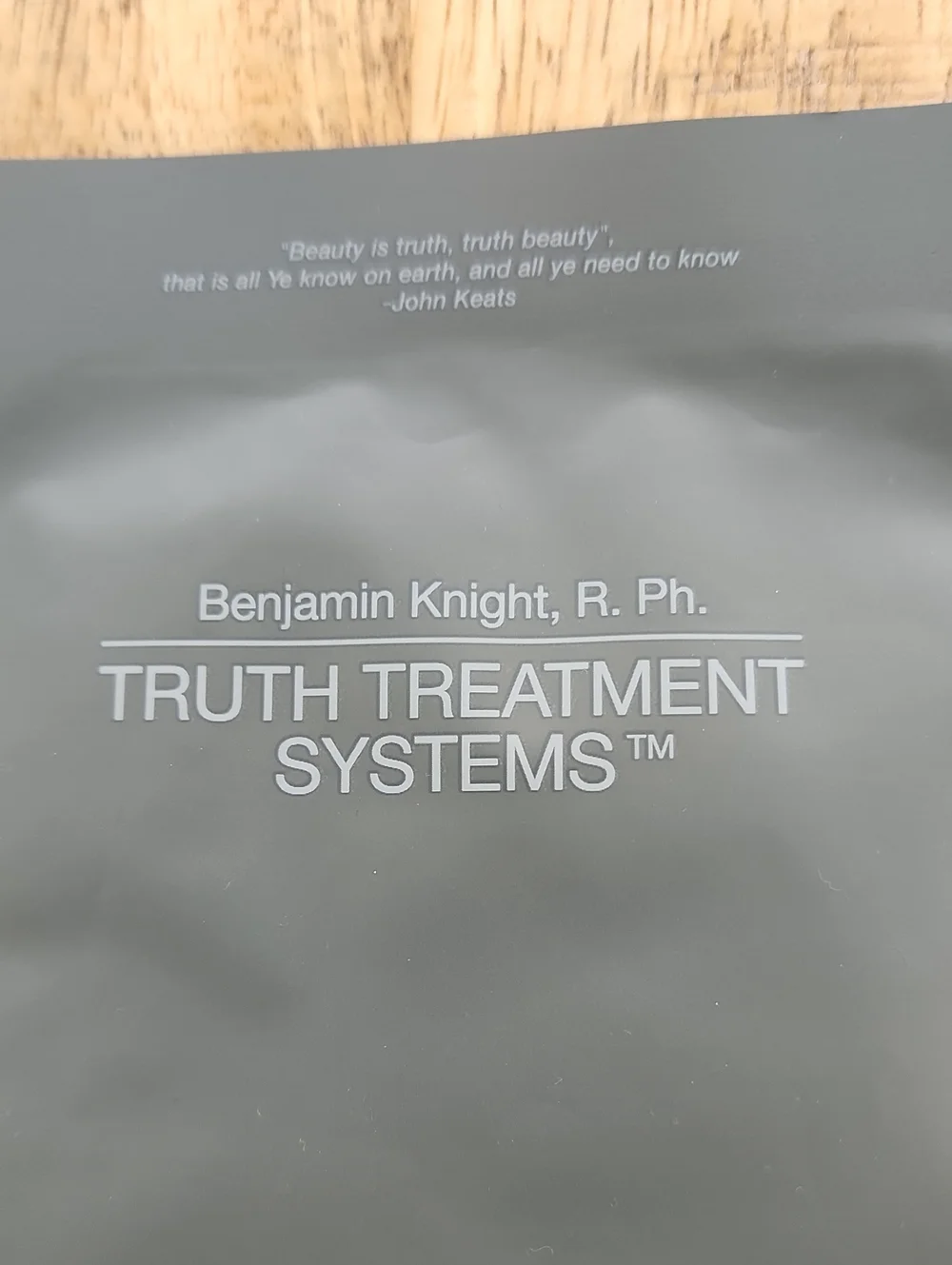 TRUTH TREATMENT SYSTEMS Electrolite Facial Masks Hydrating Treatment - 2 Masks
